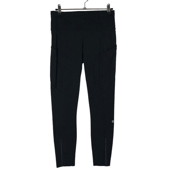 Lululemon Fast and Free Tight II 25" Nulux Black 6 - Picture 3 of 6